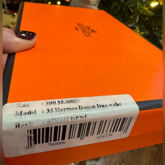 Hermes Black Dogon Duo Wallet - Picture 4 of 4